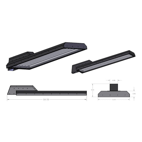 T5/T5HO SiteMax XRT Series 2x4 For Street, Roadway & Area Lighting