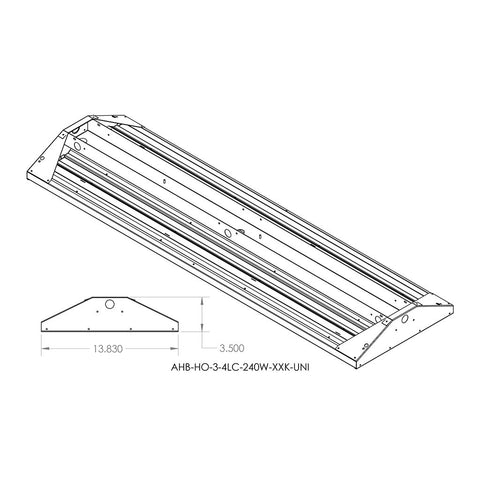 Allure AHB & AHBK Series LED for High & Low Bay