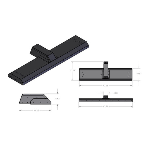 T5/T5HO SiteMax XRT Series 1x4 For Street, Roadway & Area Lighting