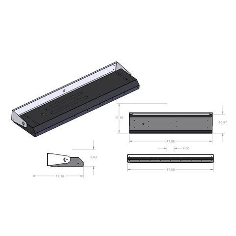 T5/T5HO SiteMax XRT Series 1x4 For Street, Roadway & Area Lighting
