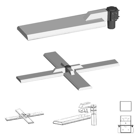 T5HO Fluorescent SiteMax Series For Street, Roadway & Area Lighting