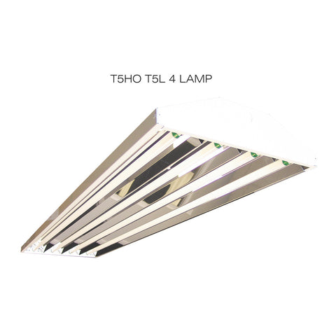 T5HO FLUORESCENT T5L 2, 3 & 4 LAMP LINEAR LIGHTING FIXTURE