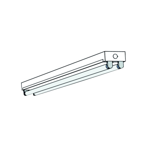 T8 FLUORESCENT T8ST 1, 2 & 4 LAMP MINI-STRIP 4 & 8 FEET LIGHTING FIXTURES