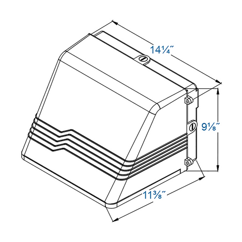WP 43 WallPack LED Lighting Fixture