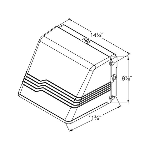 WPC Series LED WallPack