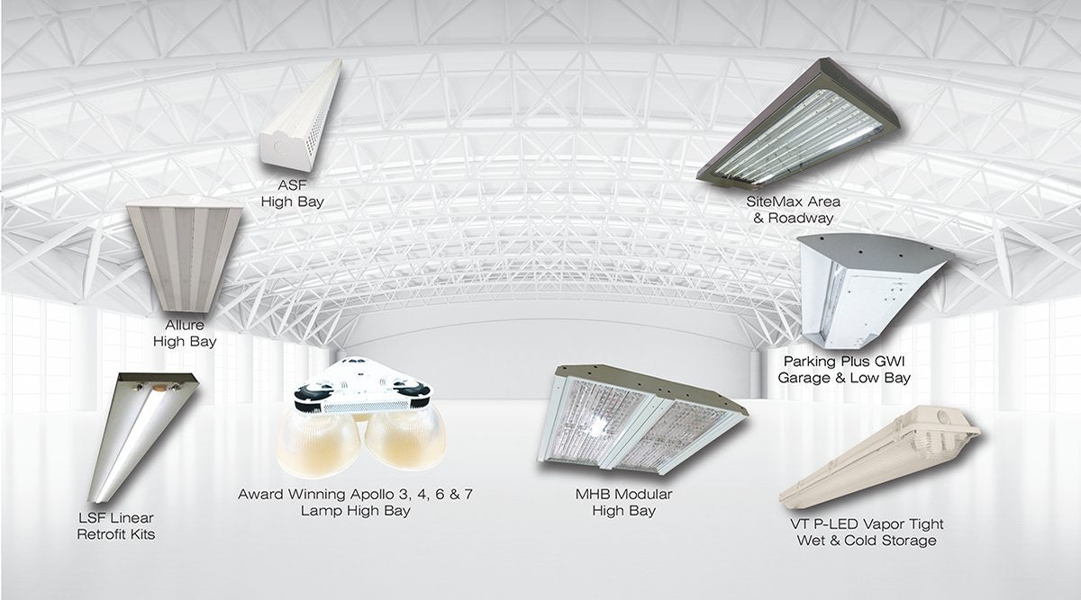 AEI Lighting's LED Fixtures for Industrial, Commercial and Retail Applications