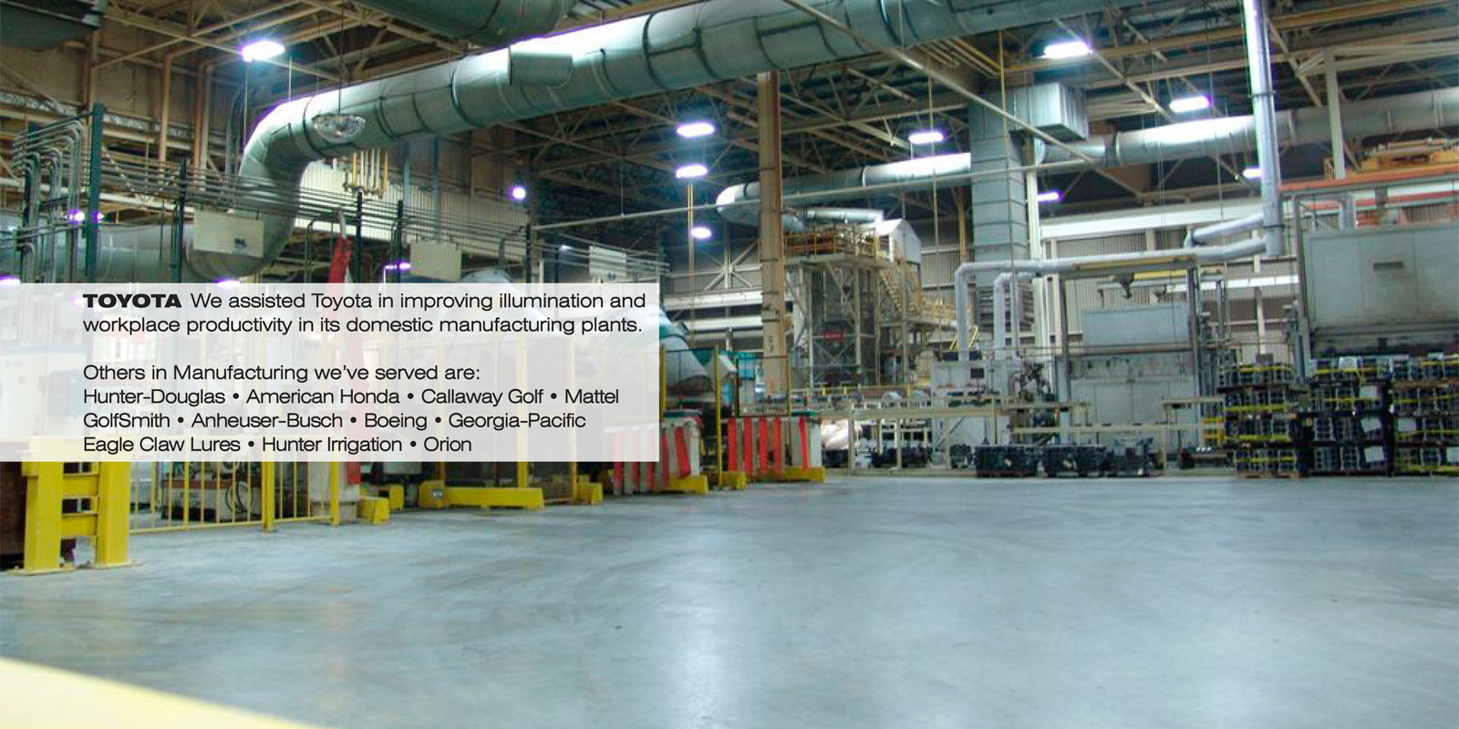 AEI Lighting provides high bay LED lighting and retrofits
